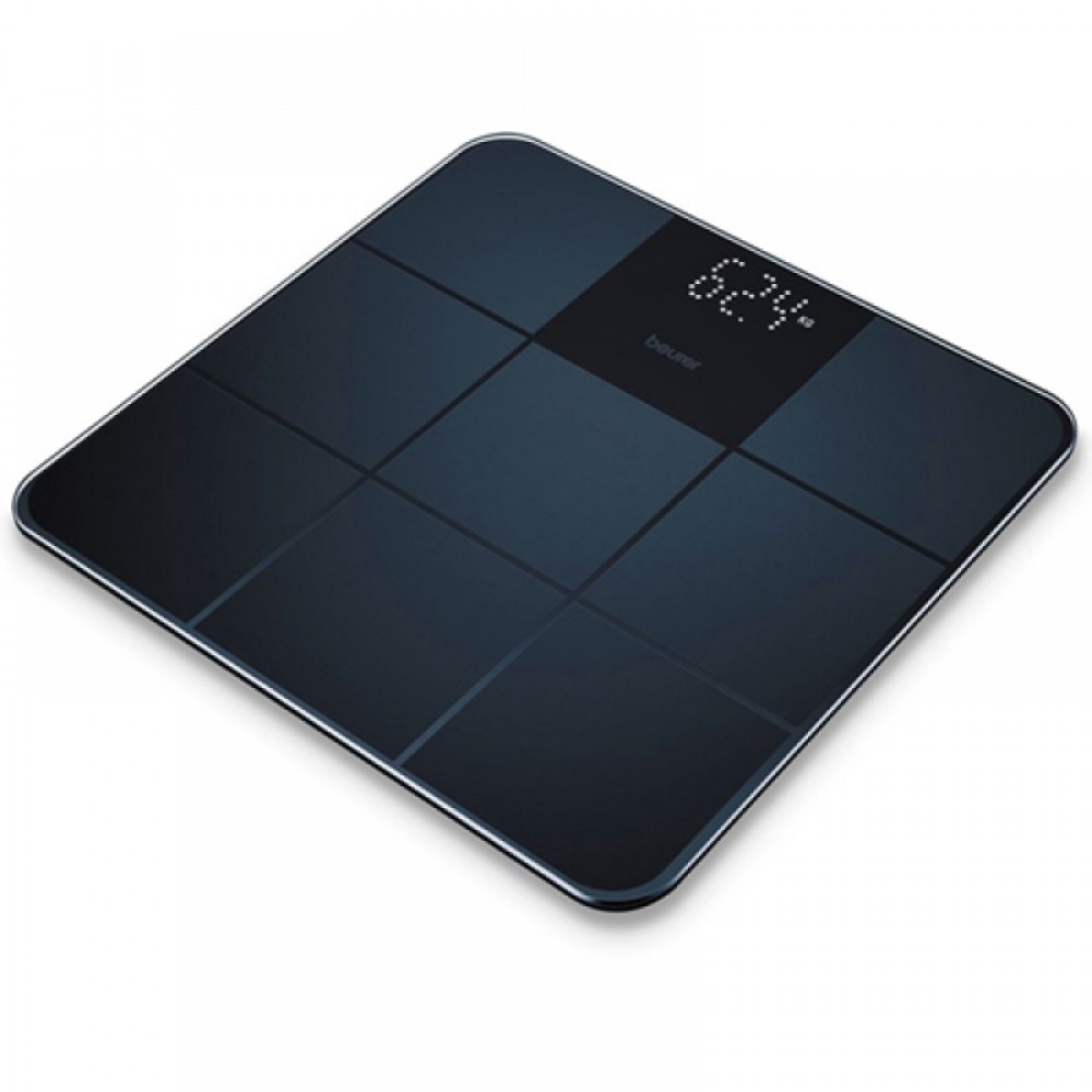 ΓΥΑΛΙΝΗ ΗΛΕΚΤΡΟΝΙΚΗ ΖΥΓΑΡΙΑ ΣΩΜΑΤΟΣ BEURER | GS 235 BLACK